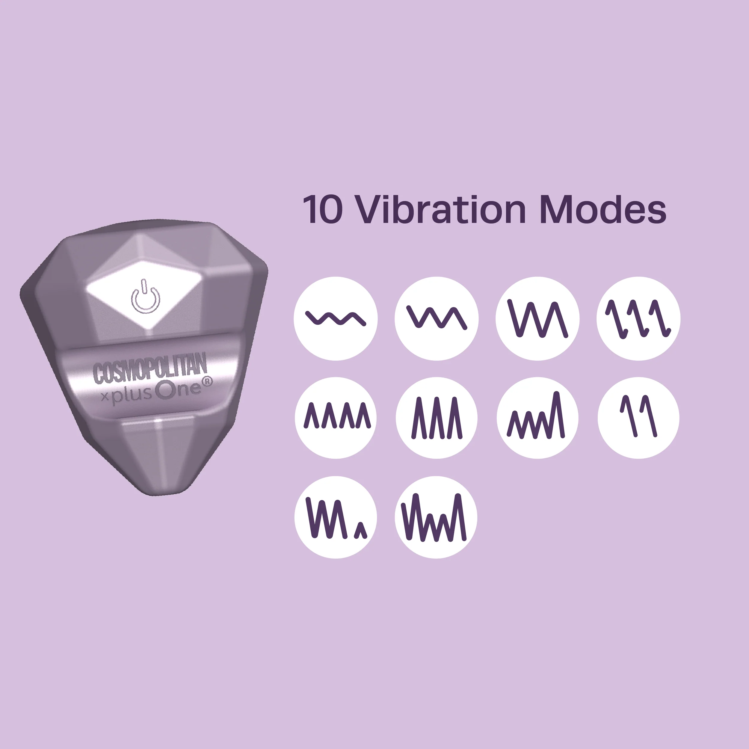 Cosmopolitan X plusOne Girls' Best Gem Vibe - Image 8
