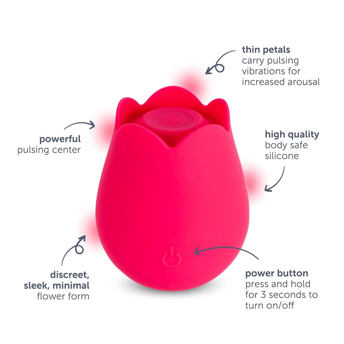 plusOne® Rose Toy Arouser - Image 8